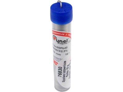 Vorel 76830 Cín pájecí v lahvičce LC60 1mm, 16g, 3m