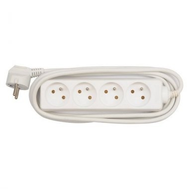 Vorel 72505 Kabel prodlužovací 3m 4 zásuvky typ E