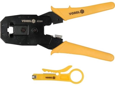 Vorel 45504 Krimpovací kleště RJ45 RJ10 RJ11