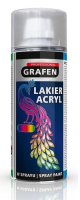 Grafen GPSP02 Lak ve spreji, černá RAL9005 400ml