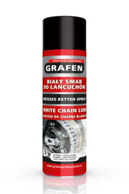 Grafen GPCL Bilé mazivo na řetězy 400ml