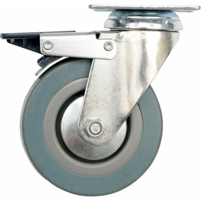 Vorel 87382 Kolečko otočné, gumové s brzdou 30kg 75/21/104mm
