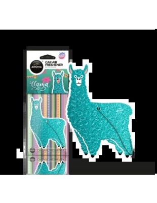 Aroma Car LLAMA - glitter závěsná vůně
