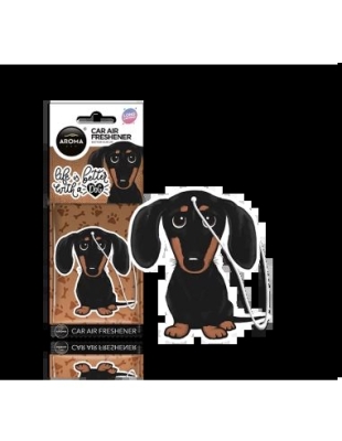 Aroma Car Sausage Dog - animals závěsná vůně