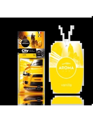 Aroma Car City Card - Vanilla závěsná vůně