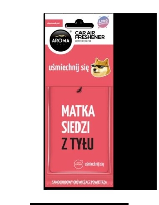 Aroma Car Závěsná vůně Diamond Girl Usměj se!