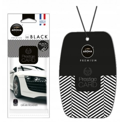 Aroma Car Prestige card - Black závěsná vůně