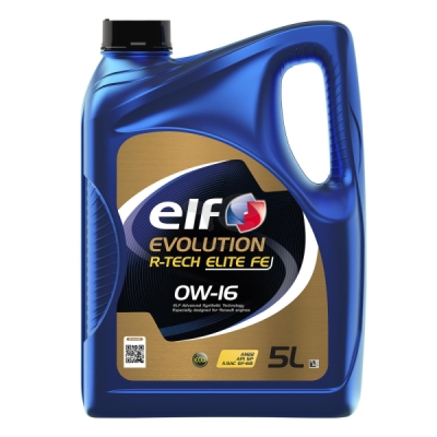 Elf Evolution R-Tech Elite FE 0W-16 5L