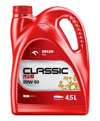 Orlen Oil Classic Life+ 20W-50 4,5L