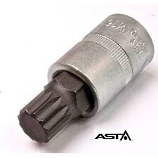 Asta 740416 Nástrčná hlavice, tisícihran M16x55mm 1/2"