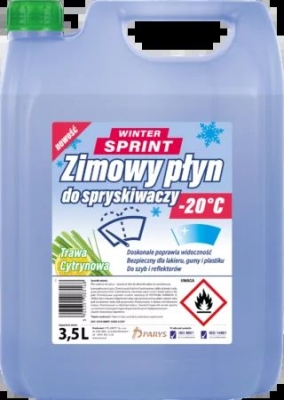 Parys Zimní kapalina do ostřikovačů -20°C, citrónová tráva 3,5L