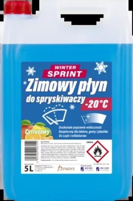 Parys Zimní kapalina do ostřikovačů -20°C, citrón 5L