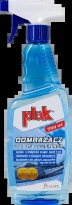 Plak Rozmrazovač oken a zrcátek 750ml
