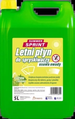 Parys Letní kapalina do ostřikovačů, citron a limetka 5L