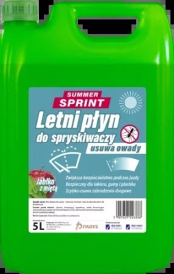 Parys Letní kapalina do ostřikovačů, jablko s mátou 5L