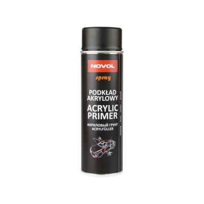 Novol Spray - Acrylic primer, černý 500ml