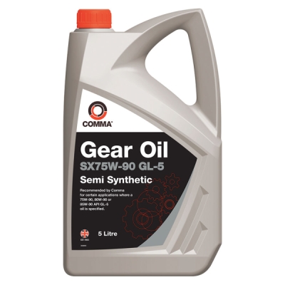 Comma Gear Oil SX 75W-90 GL-5 5L
