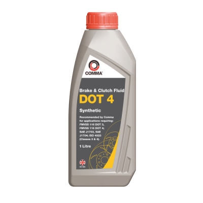 Comma Brake Fluid DOT 4 1L