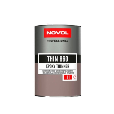 Novol Thin 860 epoxidové ředidlo, STANDARD 1L