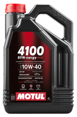 Motul 4100 SYN-nergy SPEC 10W-40 4L