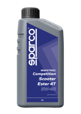 Mapetrol Sparco Competition Scooter Ester 4T 5W-40 1L
