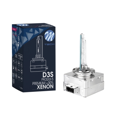 M-Tech Žárovka XENON D3S 35W 6000K/PREMIUM +30%