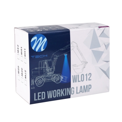 M-Tech Pracovní LED světlo 27W 9X3W OSRAM L