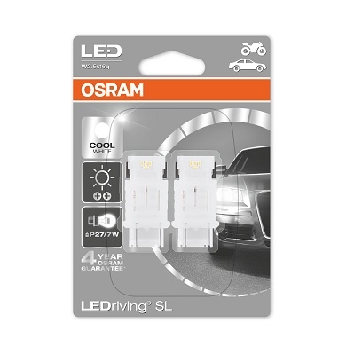 Osram 3548CW-02B Žárovka LED 12V P27/7W W2.5x16q