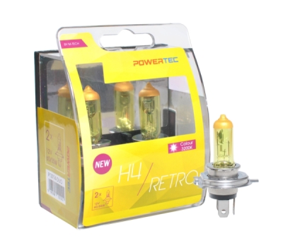 M-Tech Žárovka 12V H4 60/55W P43T RETRO DUO