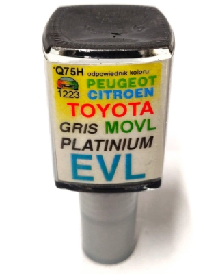 ARASYSTEM Lakovací tužka EVL - M0VL Gris Platinum Citroën (1968-2024) a Toyota (2017-2023) 10 ml