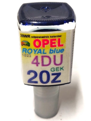 ARASYSTEM Lakovací tužka 20Z Royalblau (Deep Blue) Opel (2002-2018) 10 ml