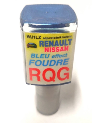 ARASYSTEM Lakovací tužka RQG Bleu Foudre - Zirkon Blau - Power Blue Renault (2015-2019) a Nissan (2017-2022) 10ml