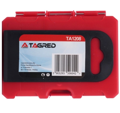 Úderové bity TORX, PZ1, HEX3, TX, sada 32 ks, TA1208