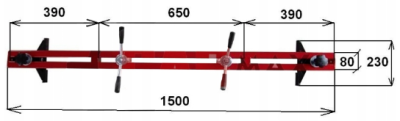 Matabro MB-ES500, Pomocný zvedák motoru, hrazda 500kg