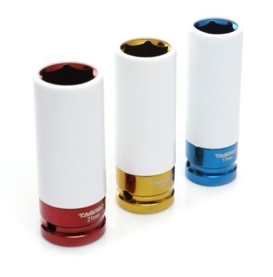 TAGRED Nástrčné klíče 1/2" na hliníkové alu ráfky, 17, 19 a 21 mm, sada 3 ks, TA1253