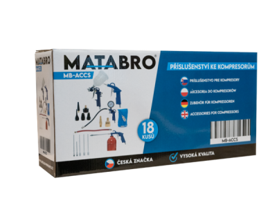 Matabro MB-ACCS, Příslušenství ke kompresorům, 18ks