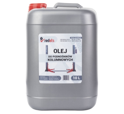 Redats HL32, Hydraulický olej pro sloupové a nůžkové zvedáky 10L, 08-01-22