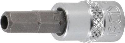 BGS 5156-6, Nástrčná hlavice | 6,3 mm (1/4") | vnější šestihran s otvorem 6 mm