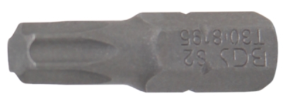 BGS 8195, Bit | Délka 25 mm | pohon vnější šestihran 6,3 mm (1/4") | T-profil (pro Torx) T30