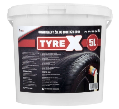 Redats TYREX, Montážní pasta (gel) na pneumatiky, 5 kg, 08-01-10