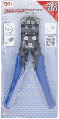 BGS 442, Automatické odizolovací kleště | na O drátu 0,13 - 6 mm2 | 210 mm