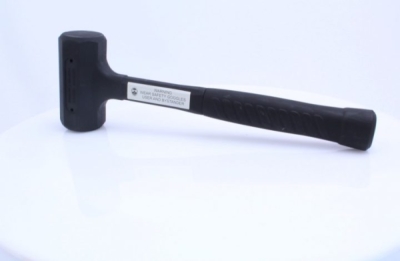 Celogumové nárazové kladivo 520 g, 45 mm ASTA černé, LST22-45