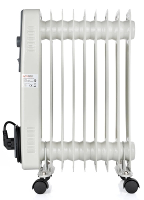 Tagred TA920, Elektrické olejové topení 2000W, 9 žeber, bílé