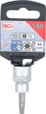 BGS 2545, Nástrčná hlavice | 10 mm (3/8") | T-profil (pro Torx) T30