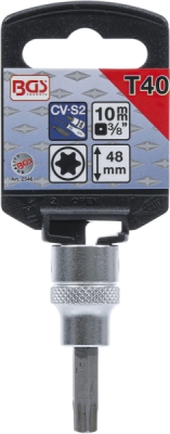 BGS 2546, Nástrčná hlavice | 10 mm (3/8") | T-profil (pro Torx) T40