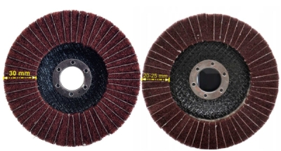tarcza z włókniny 125mm do satyniarek i polerowania