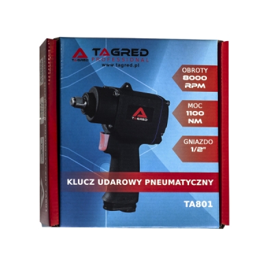 klucz udarowy pneum. 1/2" 1100Nm MINI