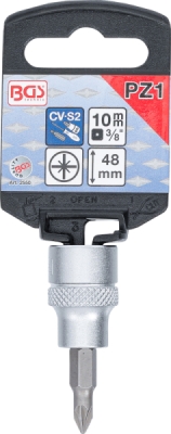 BGS 2550, Nástrčná hlavice | 10 mm (3/8") | křížový PZ1