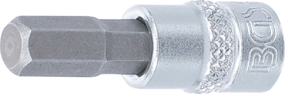 BGS 2501, Nástrčná hlavice | 6,3 mm (1/4") | vnitřní šestihran 7 mm