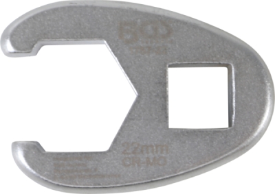 BGS 1757-22, Plochý otevřený klíč | 12,5 mm (1/2") | 22 mm